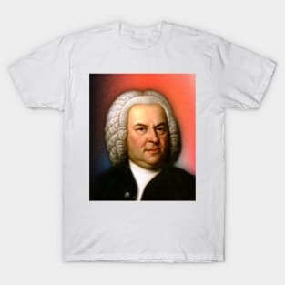 Johann Sebastian Bach Portrait | Johann Sebastian Bach Artwork 15 T-Shirt